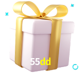 Receba seus bônus de boas-vindas no 55dd