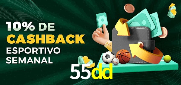 10% de bônus de cashback na 55dd