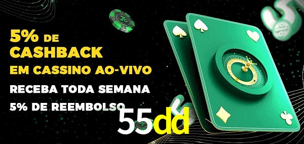 Promoções do cassino ao Vivo 55dd